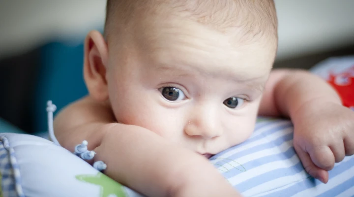 Blocked tear ducts during infancy